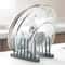 Stainless Steel Kitchen Organizer Pot Lid Rack Spoon Holder Pot Lid Shelf Cooking Dish Rack Pan C 0