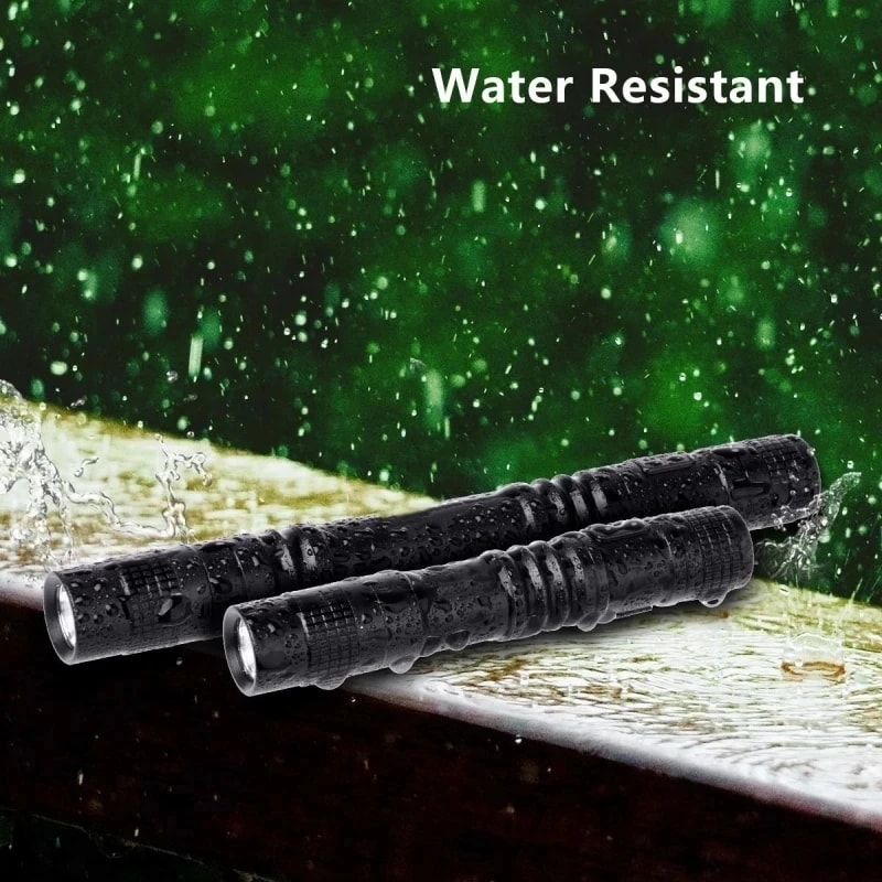 KDULIT Mini LED Flashlight Compact Portable Torch with AAA Battery for Outdoor & Emergency Use