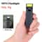 Rechargeable Mini Car Work Light Rotatable EDC Flashlight, Waterproof Emergency Torch for Car Inspection