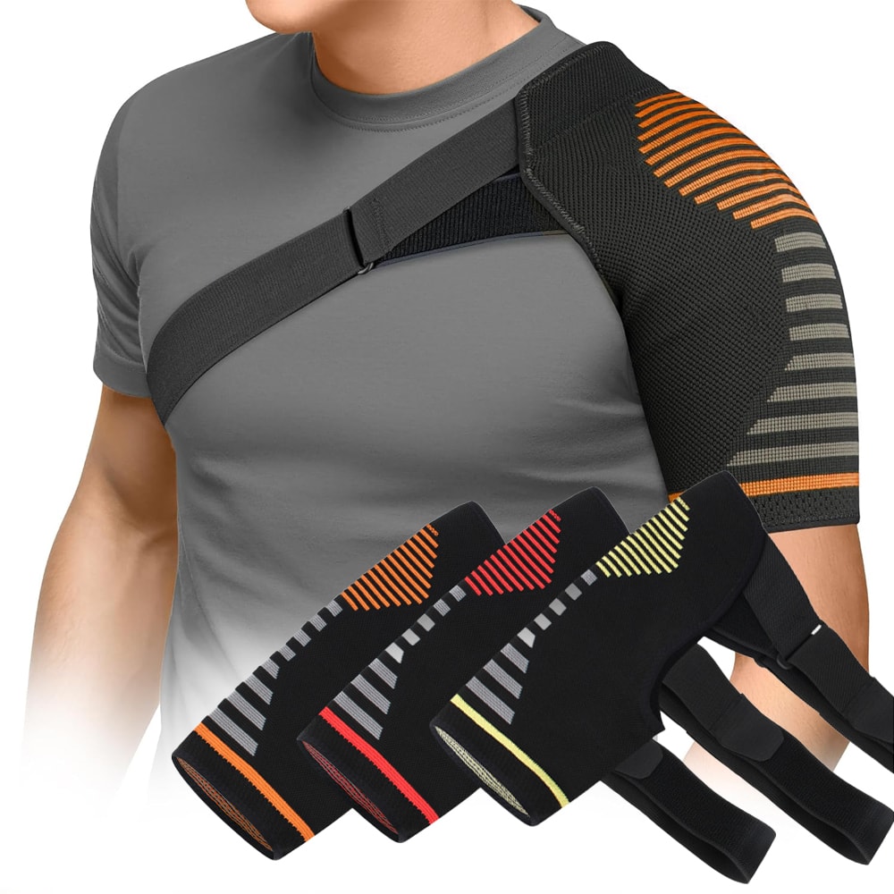 Compression Shoulder Brace For Men Women Relieve Torn Rotator Cuff Dislocation And Shoulder Injuri 1