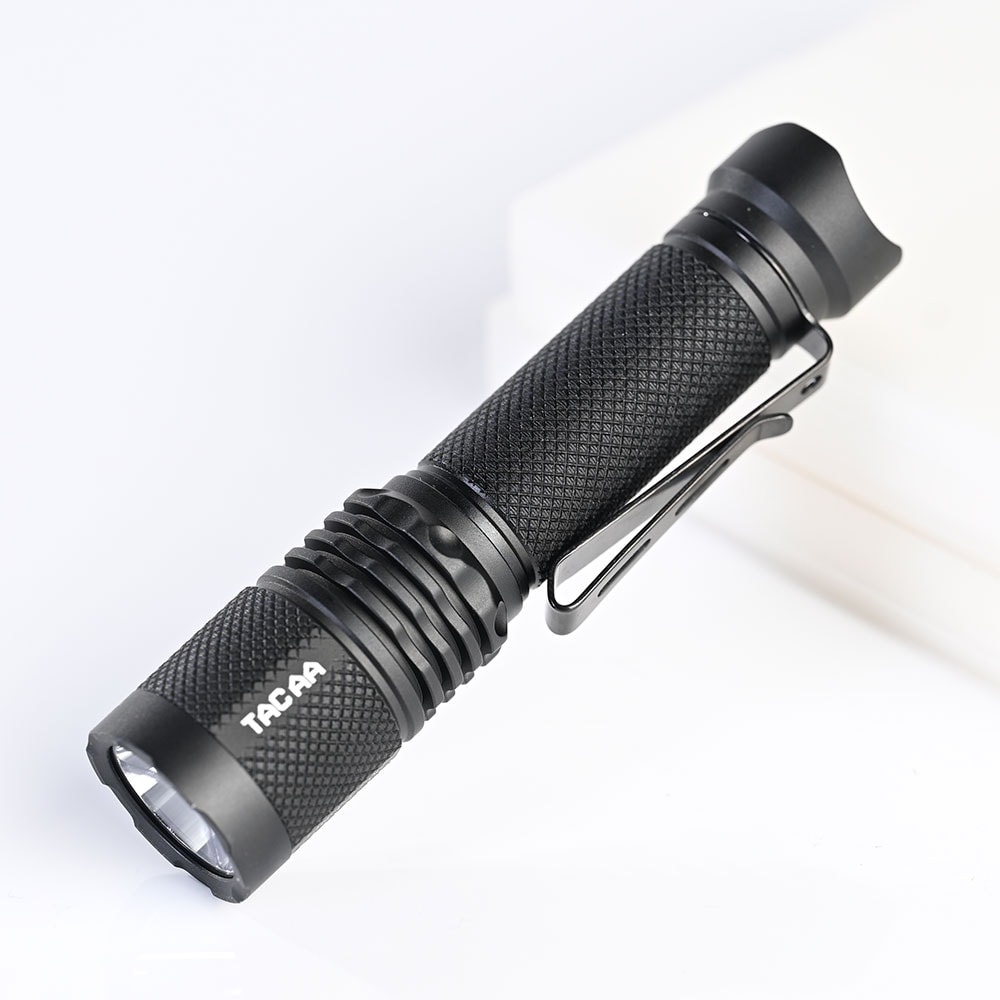Tactical Flashlight Rechargeable LED Torch With Self Defense Strobe Mode 5