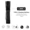 Zoom UV LED Flashlight Type C Rechargeable Invisible Ink Marker for Pet Urine, Tinea, Money, and Scorpions