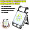 Mini LED Flashlight Keychain Portable USB Charging Camping Lamp For Outdoor Adventures Work 2