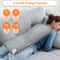 Electric Heating Pad Blanket For Abdomen Shoulder Legs Level Adjustable Heat With Timer Washable 0