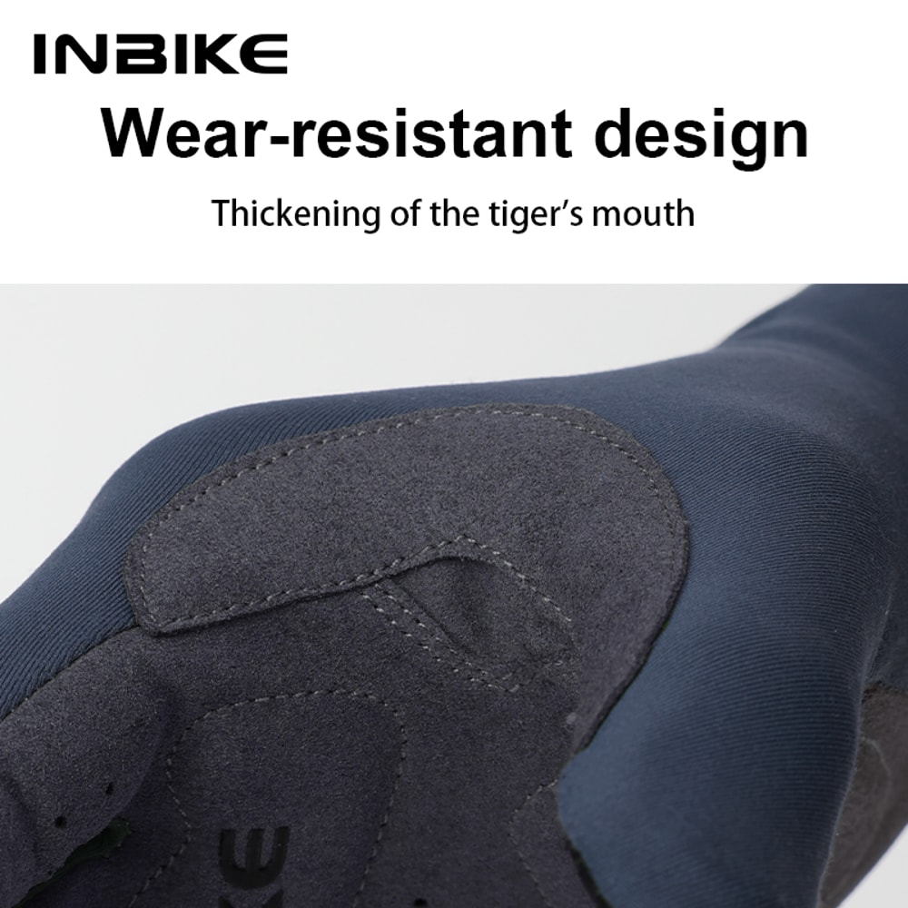 INBIKE Thermal Cycling Gloves Touchscreen, Unisex, Winter MTB Gloves for Sports & Outdoor Fitness