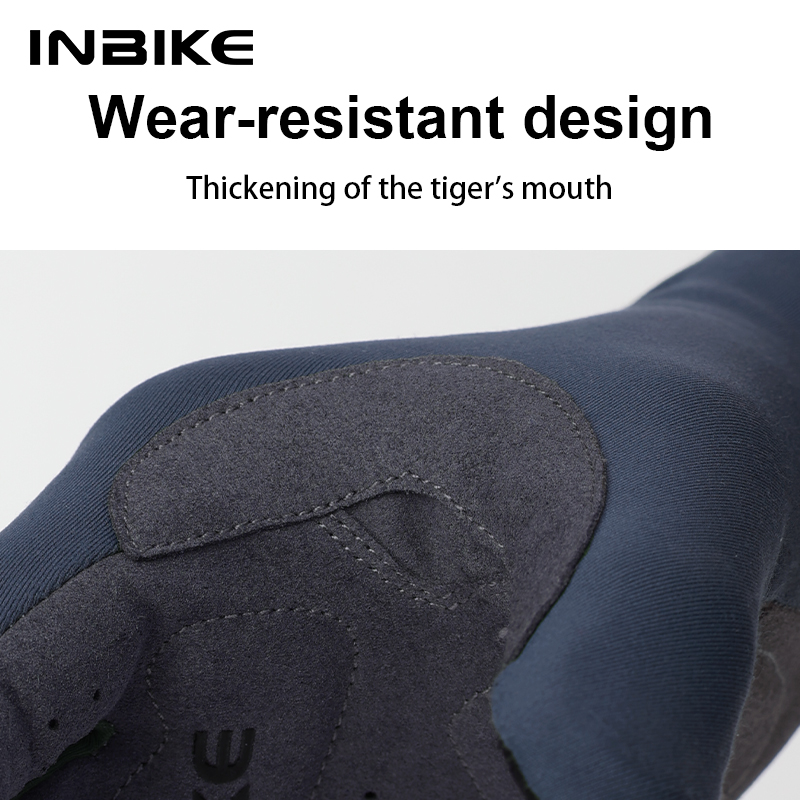 INBIKE Thermal Cycling Gloves Touchscreen, Unisex, Winter MTB Gloves for Sports & Outdoor Fitness