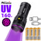 High Power UV Flashlight Powerful Rechargeable Blacklight for Urine Stains, Tinea, Scorpions & More