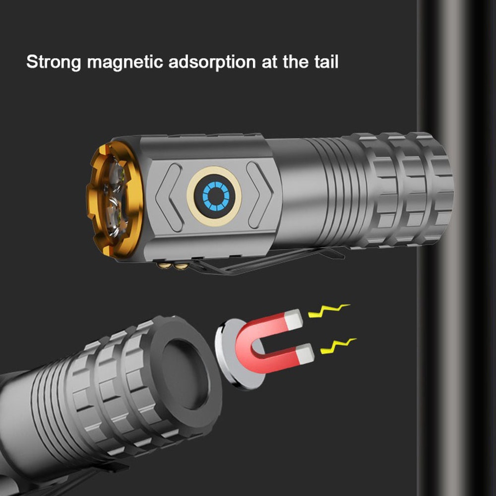 Ultra Powerful Mini LED Flashlight High Power Tactical Torch For Outdoor Activities Camping Fishin 3