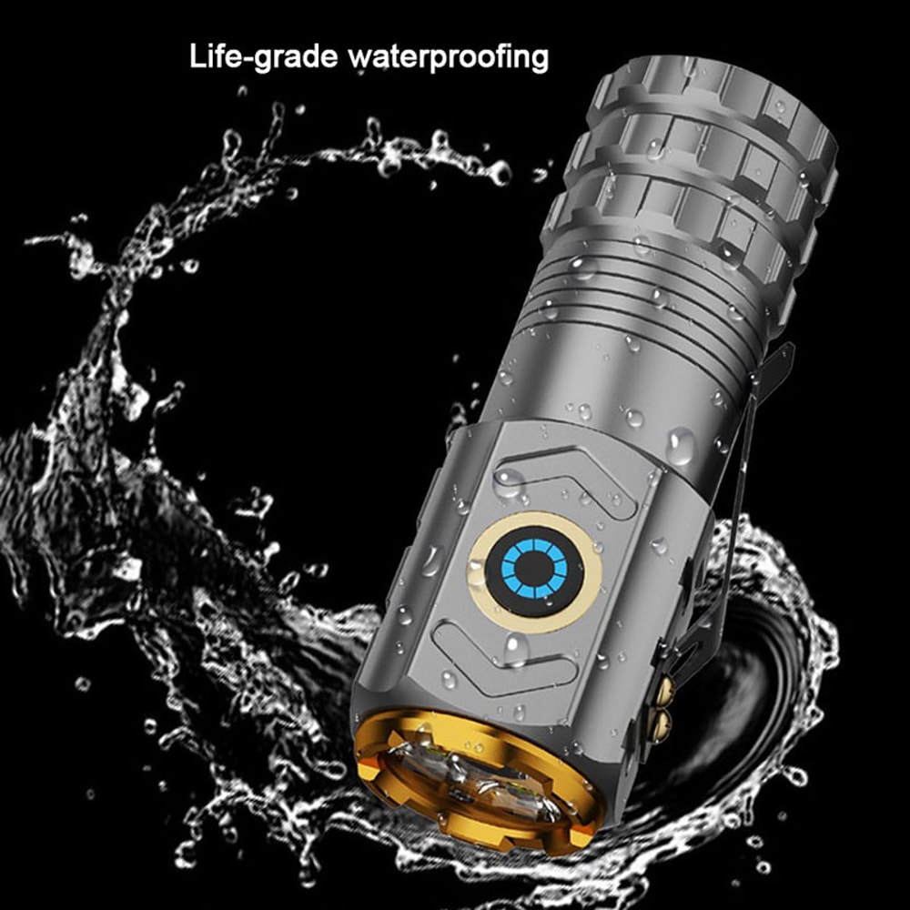 Ultra Powerful Mini LED Flashlight High Power Tactical Torch For Outdoor Activities Camping Fishin 4