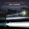 Long Range EDC Flashlight Compact USB Rechargeable Light With Strobe Mode For Camping 1