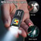 USB Rechargeable Keychain Flashlight Compact Mini Work Light For Camping Walking And Pocket Use Se 0