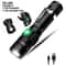 Ultra Bright Type C Rechargeable LED Tactical Flashlight With Zoom Clip Perfect For Outdoor Advent 0