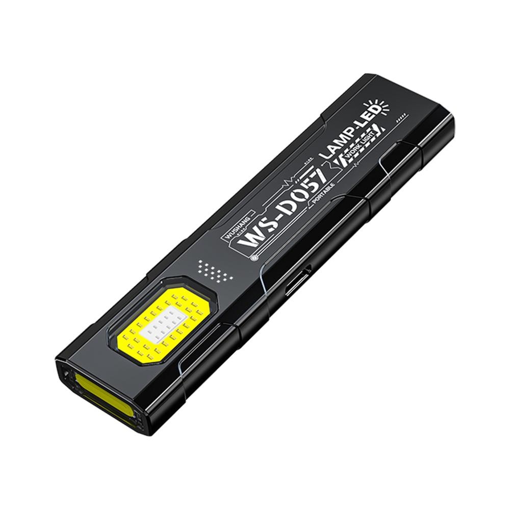 LED Keychain Flashlight USB C Rechargeable Portable Mini Torch with Magnet for Outdoor Work