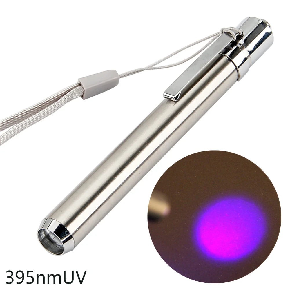 UV LED Flashlight for Medical & Cash Detection Ultraviolet Light Mini Portable Torch