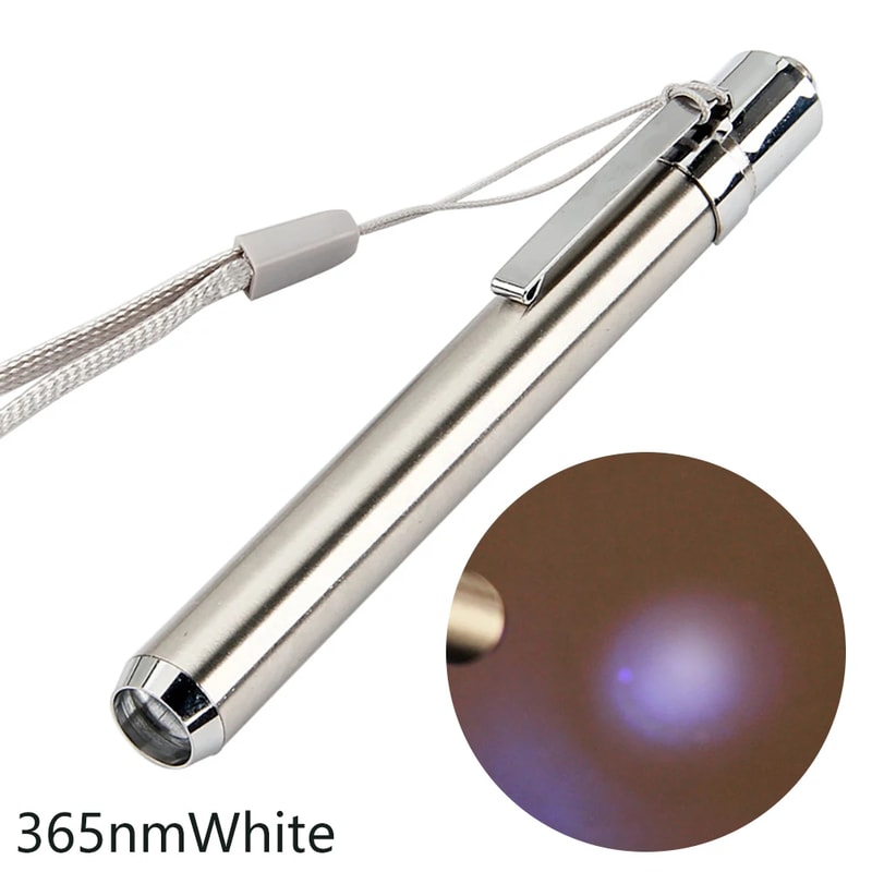 UV LED Flashlight for Medical & Cash Detection Ultraviolet Light Mini Portable Torch