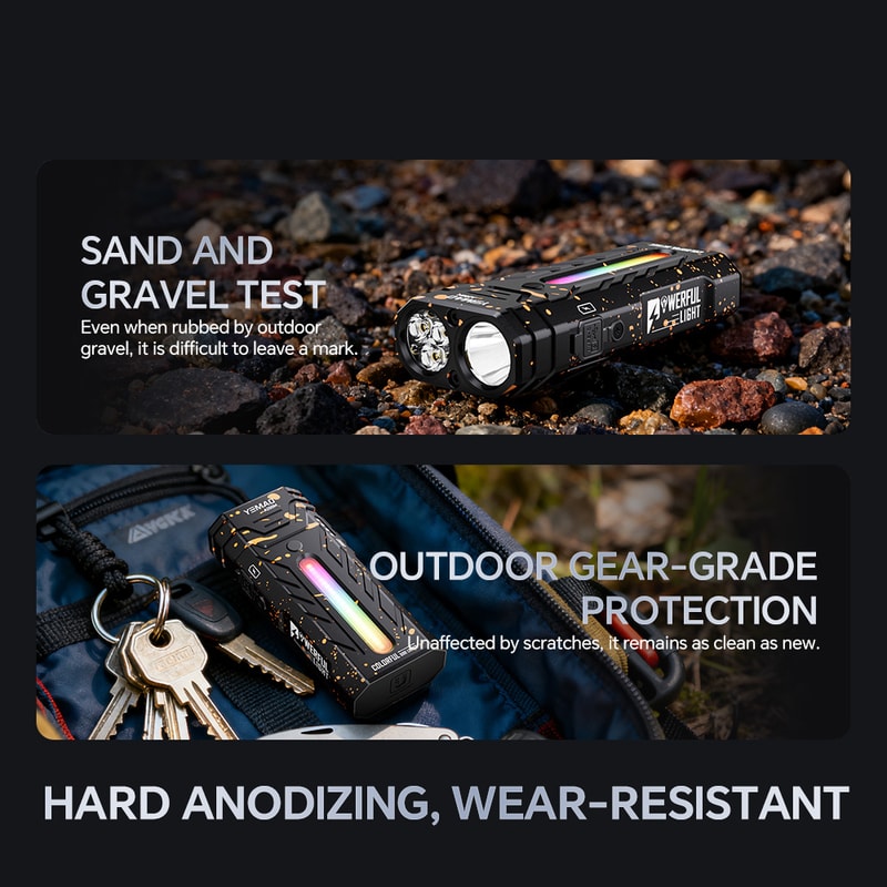 Multi Functional Portable LED Flashlight With Magnetic Torch Perfect For Hiking And Camping Adventu 5