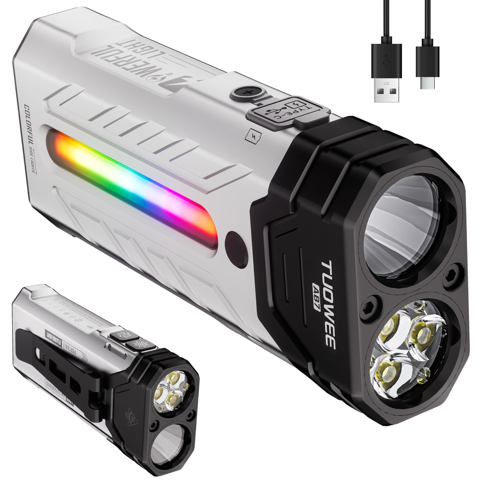 Multi Functional Portable LED Flashlight With Magnetic Torch Perfect For Hiking And Camping Adventu 9