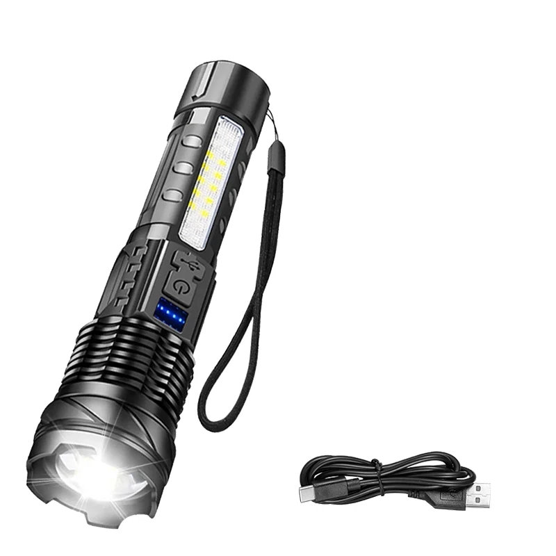 Flashlight Waterproof Rechargeable Torch With Modes For Camping Fishing And Outdoor Adventures 6