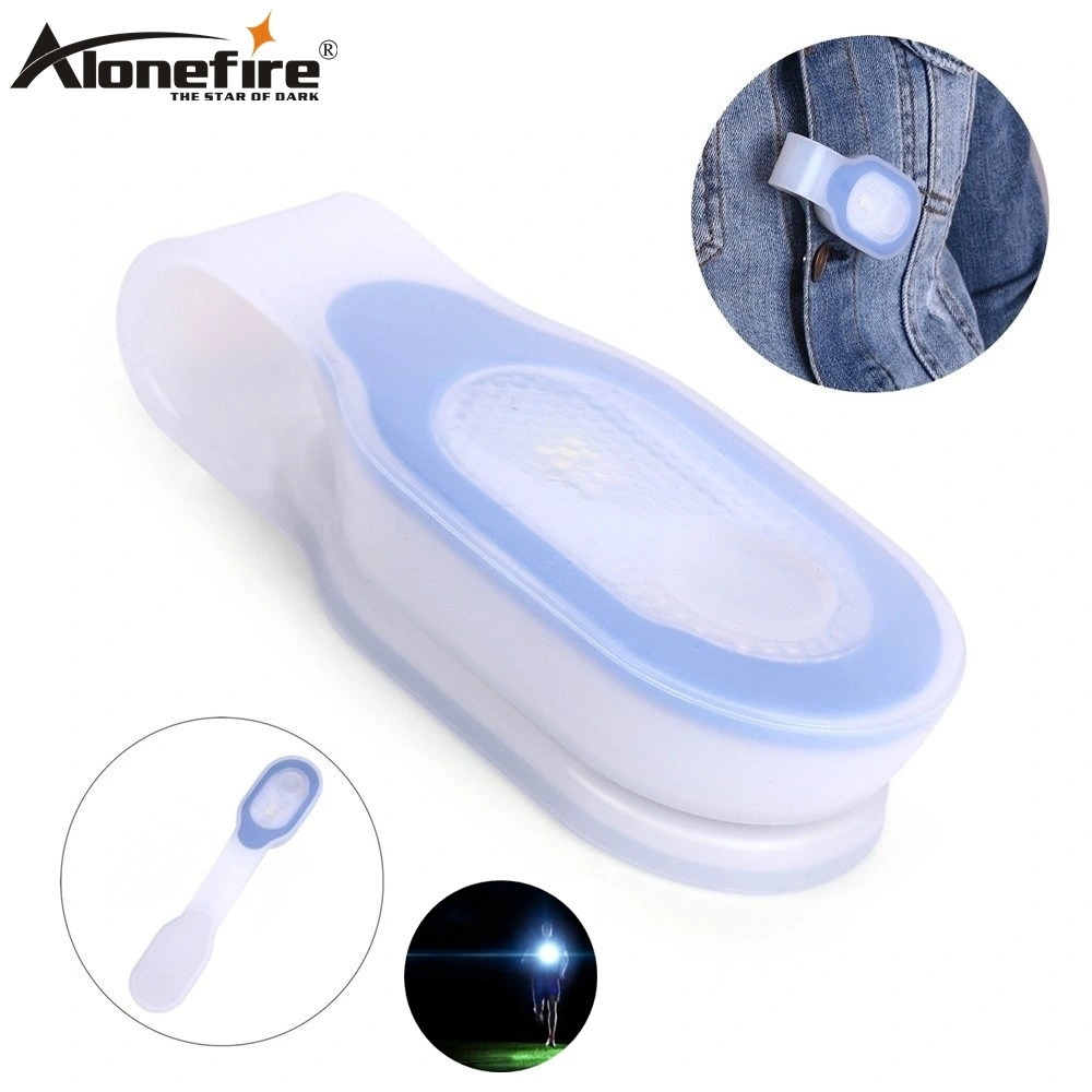 Mini Clip on Emergency Safety Light for Outdoor Activities, Cycling, Hiking, and More | Soft Silicone, Durable LED Lamp