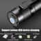Mini Portable LED Flashlight USB Rechargeable Tactical Torch For Camping Hiking 4