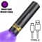 UV Flashlight USB Rechargeable Ultraviolet Torch for Pet Urine Detection, Scorpion Hunting, and More