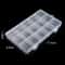 Transparent Jewelry Organizer Box Clear Plastic Storage Case For Earring And Bead Display 8
