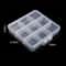 Transparent Jewelry Organizer Box Clear Plastic Storage Case For Earring And Bead Display 6