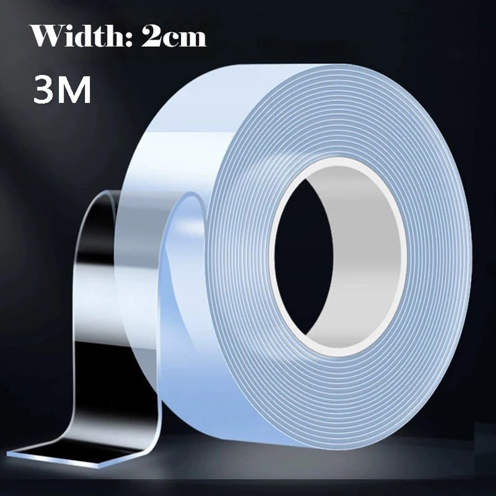 Versatile Reusable DoubleSided Waterproof Adhesive Tape For Kitchen Bathroom Use 5