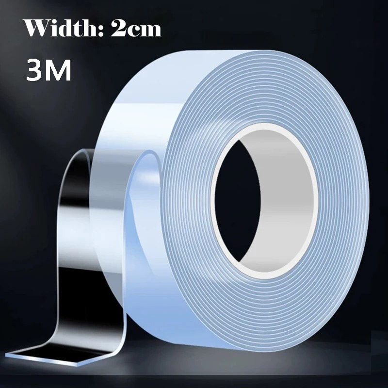 Versatile Reusable DoubleSided Waterproof Adhesive Tape For Kitchen Bathroom Use 5