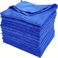 microfiber towels for car wash & household cleaning ultra-absorbent & soft drying cloths for auto detailing, polishing