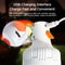 Portable Rechargeable LED Camping Lantern With Hook Dimmable Tent Light For Hiking Emergency Use 4