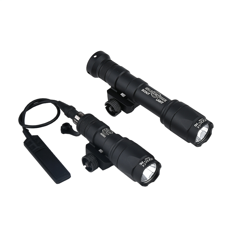 Surefire LED Tactical Flashlight Picatinny Rail Compatible For Outdoor Hunting Airsoft Accessory 5