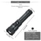 Tactical LED Flashlight with USB Charging, Zoom Lantern for Camping & Emergency Use
