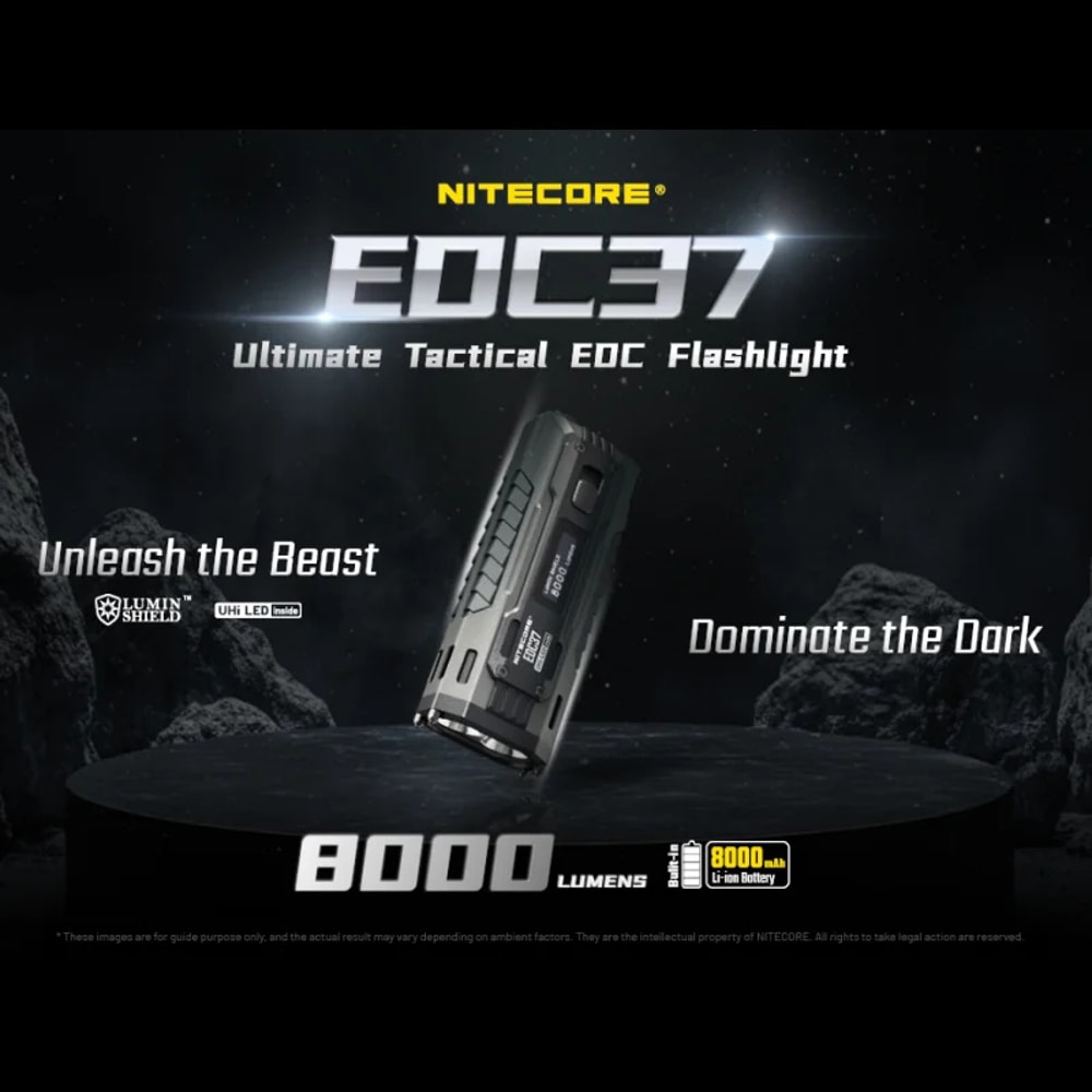NITECORE Ultimate Tactical Flashlight Lumens USB C Rechargeable Built In Battery 2