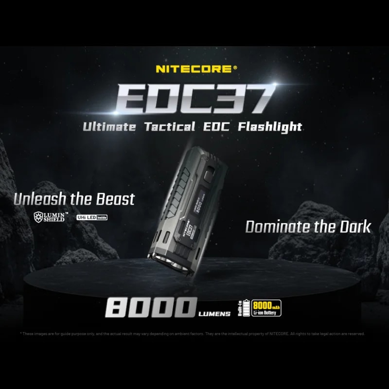 NITECORE Ultimate Tactical Flashlight Lumens USB C Rechargeable Built In Battery 2