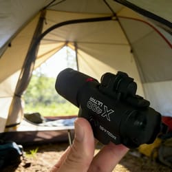 pistol light flashlight with strobe mode for picatinny & gl rails | mini gun light, hour led