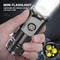 LED Super Bright Handheld Flashlight HighQuality Rechargeable USB Torch Waterproof With CAP CLIP Fo 1