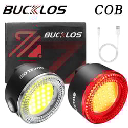 cob bike taillights and headlight set usb rechargeable led cycling lights for mtb safety