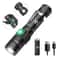 High Power Zoomable LED Flashlight Waterproof Camping Torch With USB Charging 0