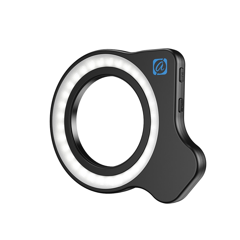 Macro Lens Ring Light with Light Modes High-Power Fill Light for Precise Photography