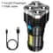 Ultra Bright Mini Rechargeable Flashlight High Lumen LED Portable Torch for Camping, Hiking and Emergency Use