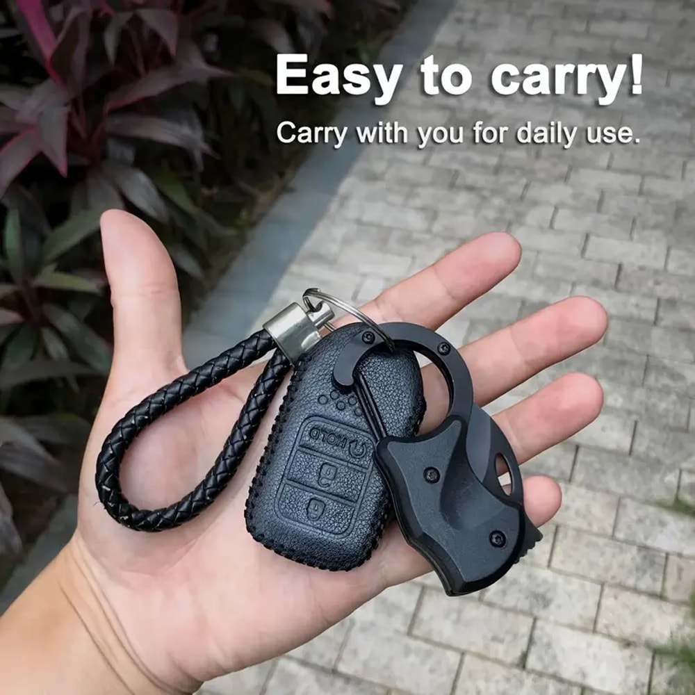 Fox Design Mini Folding Knife Keychain Tool Compact EDC Knife For Camping Travel And Everyday Cutti 5