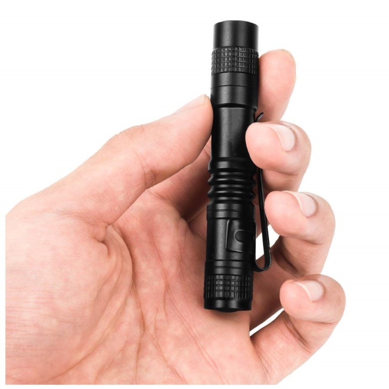 Mini Portable LED Pen Light Ultra Bright High Lumens Handheld Flashlight For Outdoor Camping Emerg 1