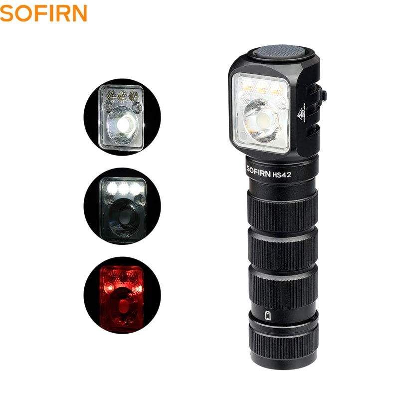 SOFIRN Headlamp EDC USB C Rechargeable Flashlight LED Torch With Magnetic For Camping 1