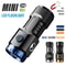 Mini Rechargeable LED Camping Flashlight With Magnet Side Lights Ultra Bright Portable Ideal For O 0