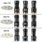 Mini Rechargeable LED Camping Flashlight With Magnet Side Lights Ultra Bright Portable Ideal For O 3
