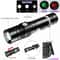 Outdoor Tactical Zoom LED Flashlight Waterproof USB Rechargeable High Power LED Torch For Camping 1