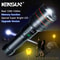 Powerful LED Flashlight USB Rechargeable High Power Tactical Torch For Outdoor Adventures 0