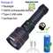 Powerful LED Flashlight USB Rechargeable High Power Tactical Torch For Outdoor Adventures 7