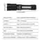 High Power LED Flashlight With Type Rechargeable Battery And Waterproof Torch COB Side Light Zoom F 4